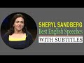 Lean in A Discussion on Leadership with Sheryl Sandberg | Best English Speeches With Subtitles