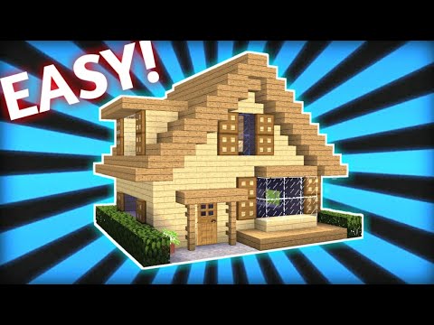  Minecraft  Cara  Membuat  Rumah  Survival di  Minecraft  YouTube