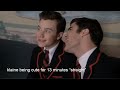 klaine being cute for 13 minutes “straight”