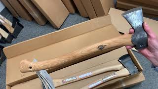 Council Tool Look Over - Unboxing - Boys Axe, Velvicut Line, Woodcraft Pack Axe