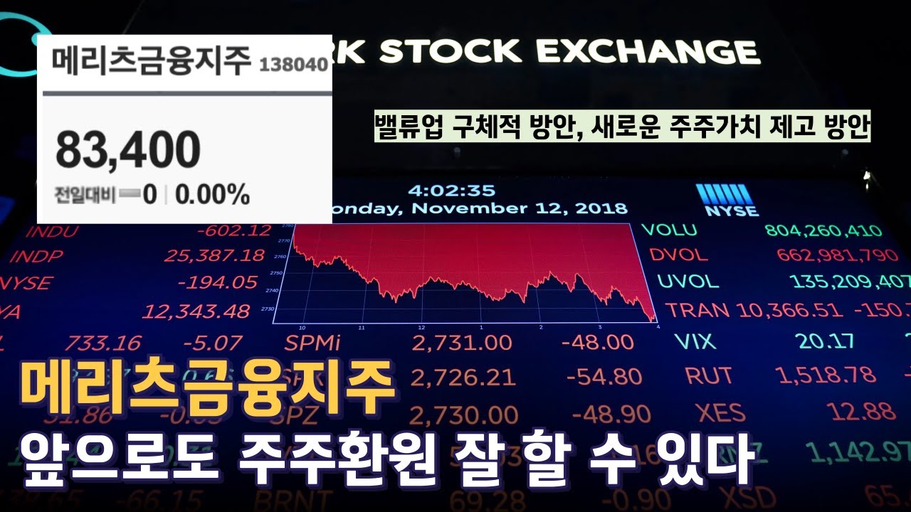 메리츠금융지주, 앞으로도 돈 잘 벌고 주주환원 잘 할 수 있는 이유 - YouTube