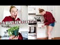 upgrading our bathroom &amp; kitchen cabinets with new knobs &amp; an online house plant haul! 🌿