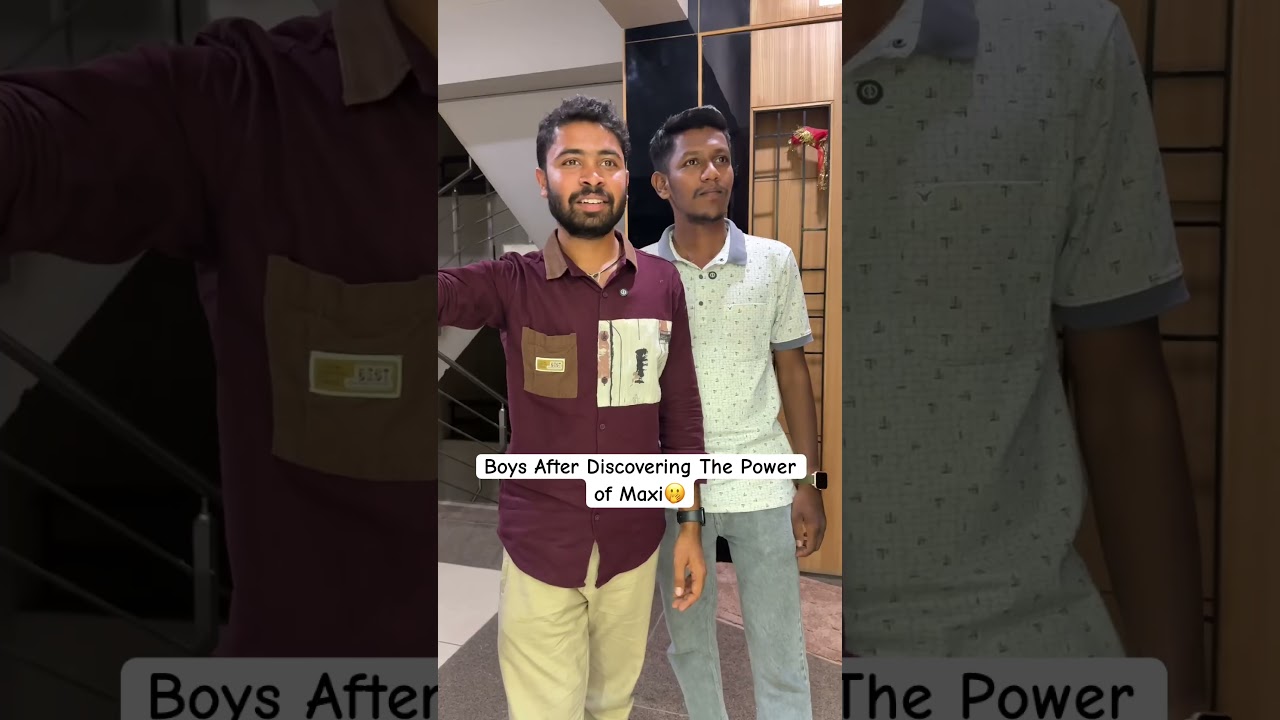 Aandu ne paheni Maxi🤣 #ytshorts #comedy #funny #sunmer #viral #trend #youtubeshorts #shortsfeed