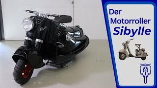 Der erste DDR-Motorroller?  - Sibylle - Baujahr 1953  I First GDR Scooter