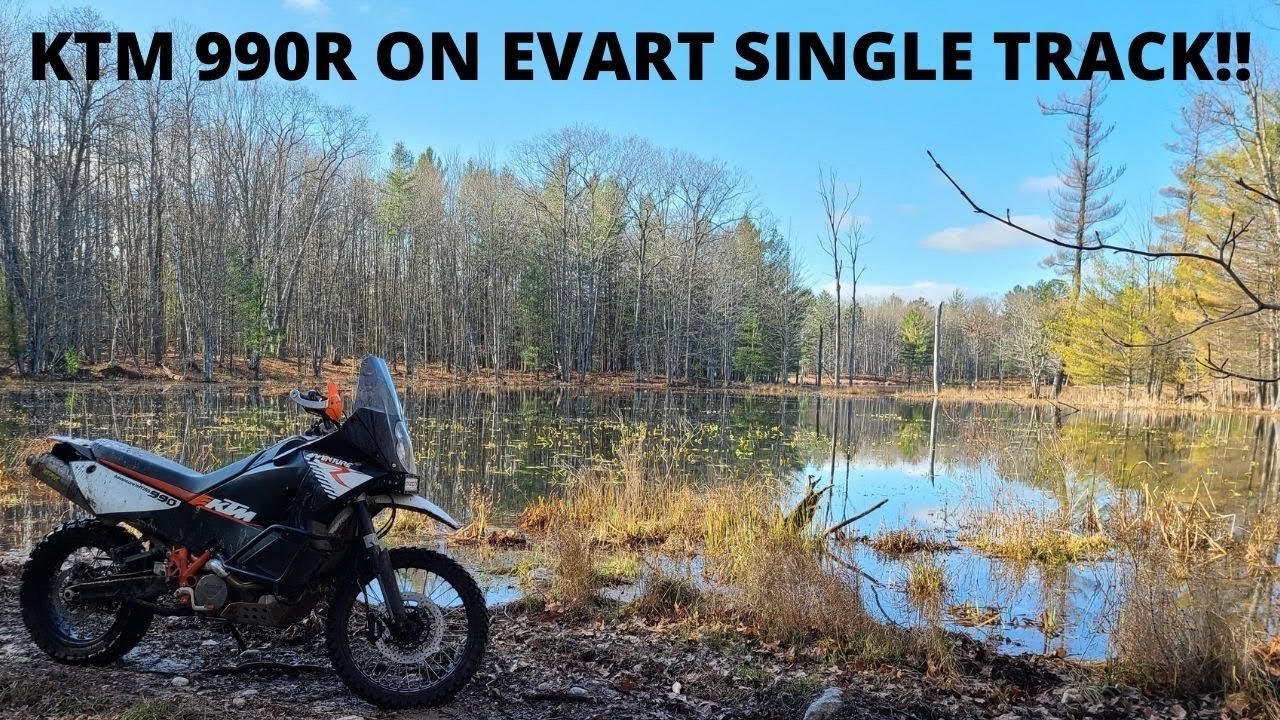 KTM 990R SINGLE TRACK EVART ORVGO BIG OR GO HOME! YouTube