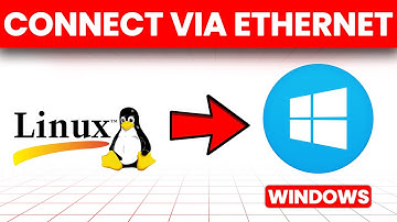 How To Connect Linux And Windows Via Ethernet (Share Files Between Linux And Windows Via Ethernet)