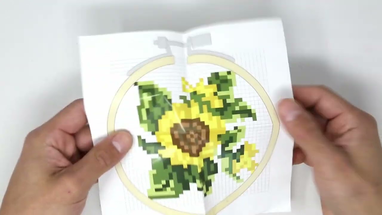 Mini Cross Stitch Kits, Kikkerland