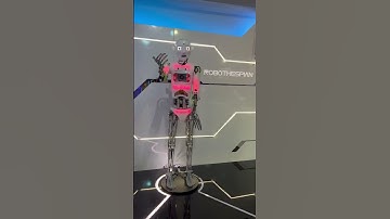 Dancing robot #singer #dance #dancevideo #robot #dancer #funny #cute #technology #future #music #wow