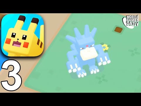 POKEMON QUEST - AREA 3 - Gameplay Walkthrough Part 3 (iOS Android)