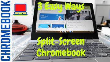 How To Use Split-Screen on Your Chromebook | 3 Ways to Multitask with Split Screens on Chromebooks