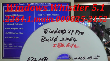 Windows XP Pro Build 2264