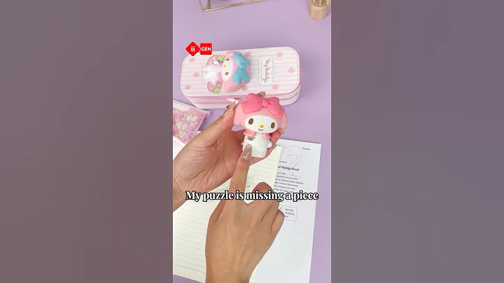 puzzle eraser #iigen #stationery #cute #kawaii #shorts #viral