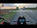 Nellore Trip | Second Long Ride on Vstrom | Test Ride before South India Trip