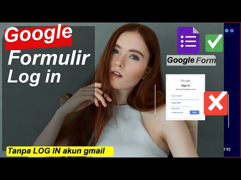 cara masuk google formulir tanpa login - google formulir