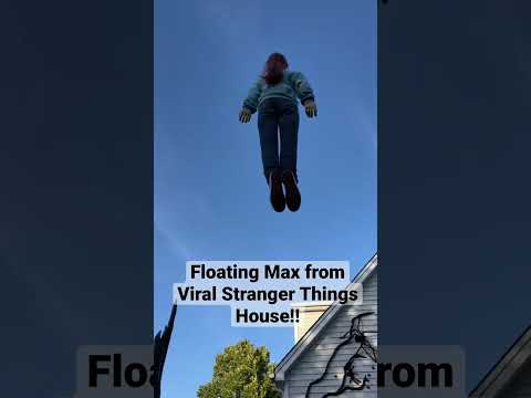 Floating Max From Viral Stranger Things House Is Amazing!!! Strangerthings Halloween