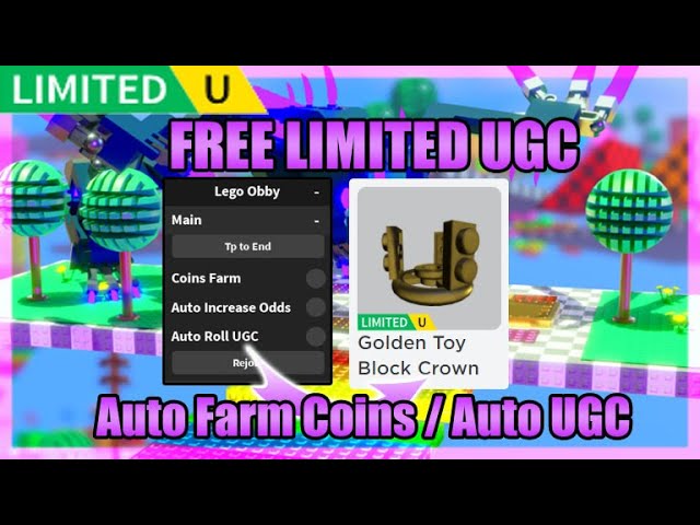 🌈[FREE UGC] Lego Obby Fun Escape [50 STAGES] - Roblox