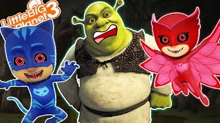 PJ Masks in Shrek's Swamp | LittleBigPlanet3