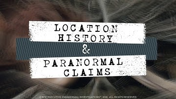 BRACKEN FERN MANOR B&B: LOCATION HISTORY AND PARANORMAL CLAIMS