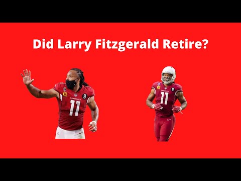 Vídeo: Es retirarà Larry Fitzgerald?