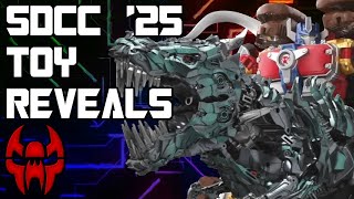 SDCC 2025 Transformer Reveals! Titan Grimlock, Combaticons, New Primes And More!