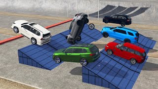 Obstacle crash course but for SUVs - beamng drive