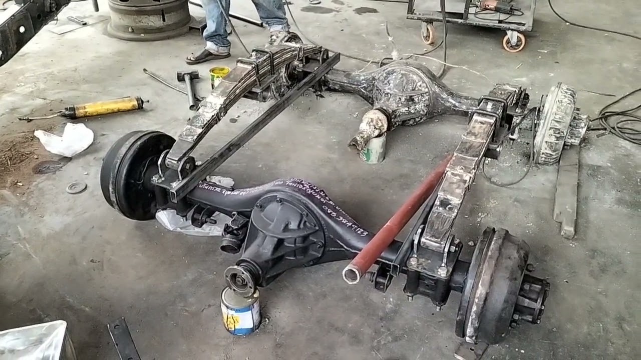 ผลงานเพลาโบกี้โดยช่างชาญบรรลัยยนต์#อุ่ksบริการ