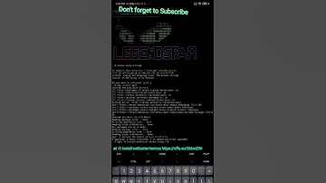 Kali Linux install in termux | kali net hunter install without error #Legendspam #shorts #kali_linux