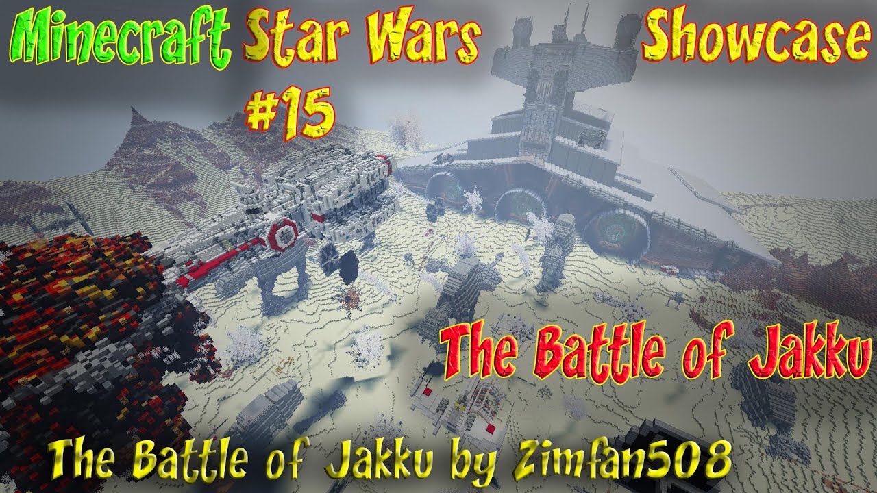 Minecraft Star Wars Ep15 Showcase The Battle Of Jakku By Zimfan508 Castle Crafters - star wars echo base tycoon roblox