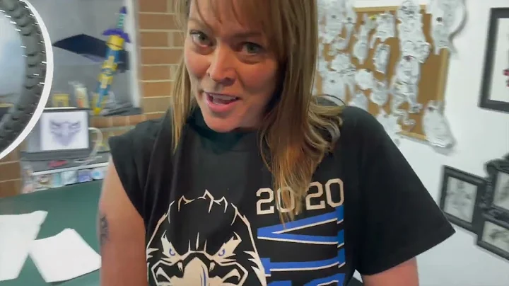 Sandi Massey's First Tattoo