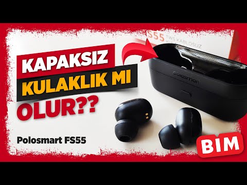 KAPAKSIZ KULAKLIK!! BİM 'e Gelen Polosmart FS69 Bluetooth Kulaklık Modelini Aldım | 19 Mayıs