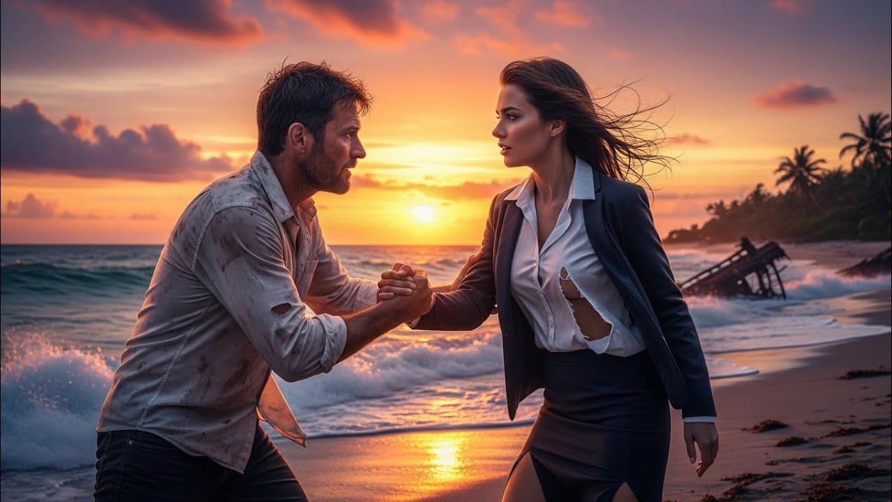 A Single Dad Was Stranded With His Boss on an Island — Her Final Request Shocked Him