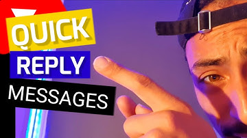 HOW TO USE INSTAGRAM QUICK REPLIES 2020