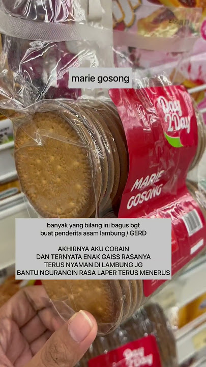 Cemilan untuk sobat maag /asam lambung / #GERD