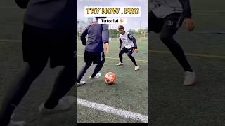 Try Now Pro Level Tutorial Skill ✅ #football #footballskills #skills ⚽️