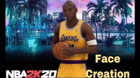 Kobe Bryant Face Creation - Nba 2k20