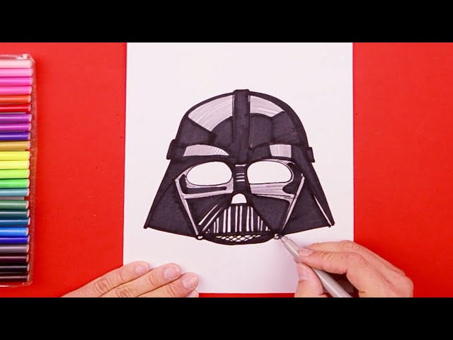 How To Draw Darth Vaders Head
