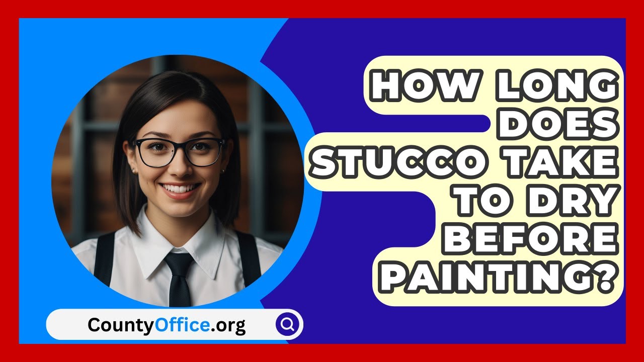 How Long Does Stucco Take To Dry Before Painting? - CountyOffice.org