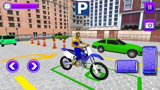 Superheroes Bike Parking Super Stunt Racing Games 2018 screenshot 3