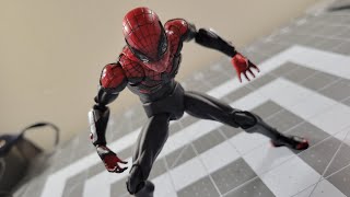 custom mafex superior spiderman action figure