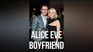 Alice Eve Boyfriend