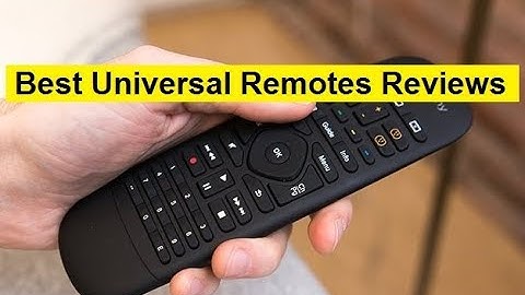 Top 3 Best Universal Remotes Reviews in 2024