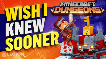 Minecraft Dungeons - Wish I Knew Sooner | Tips, Tricks, & Game Knowledge for Launch