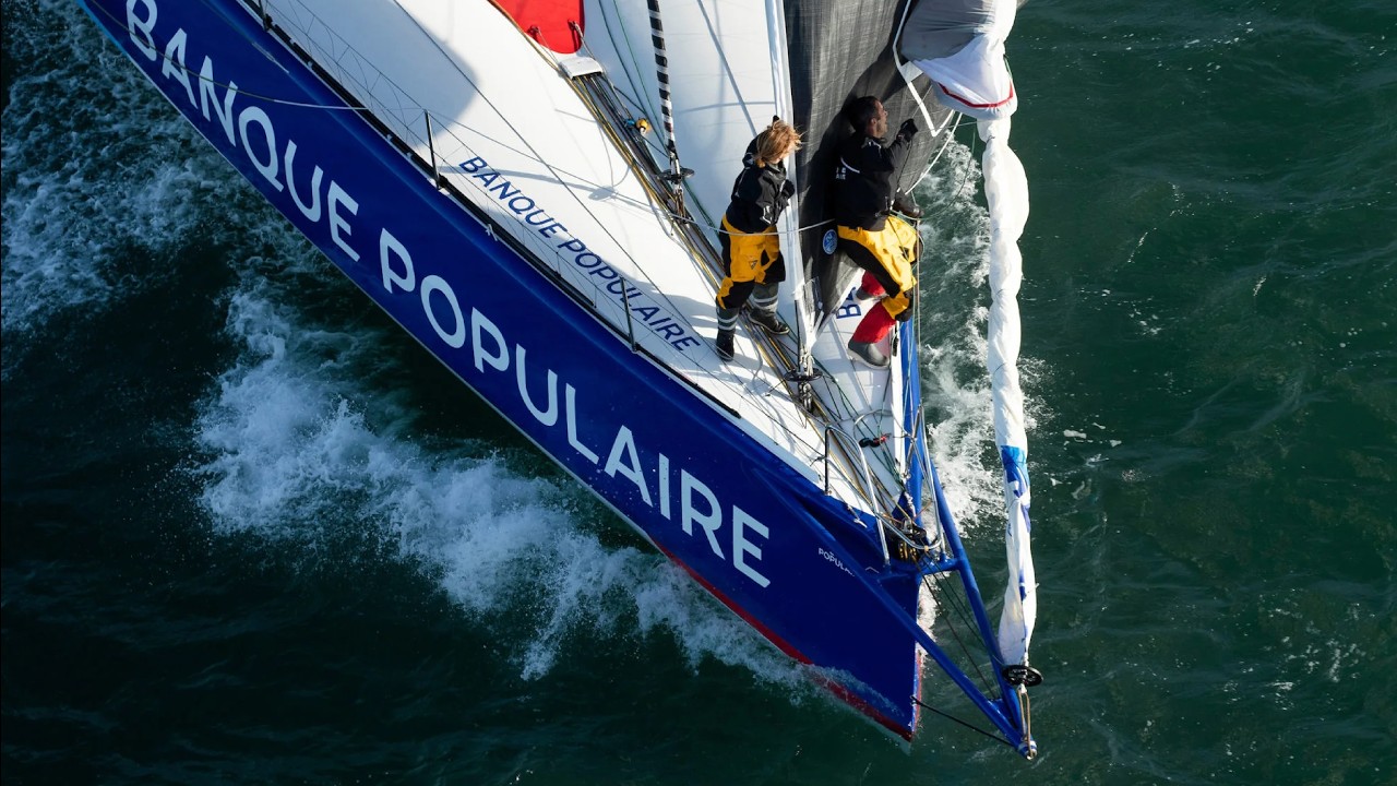 Armel Le Cléac'h & Clarisse Crémer Join North Sails Live