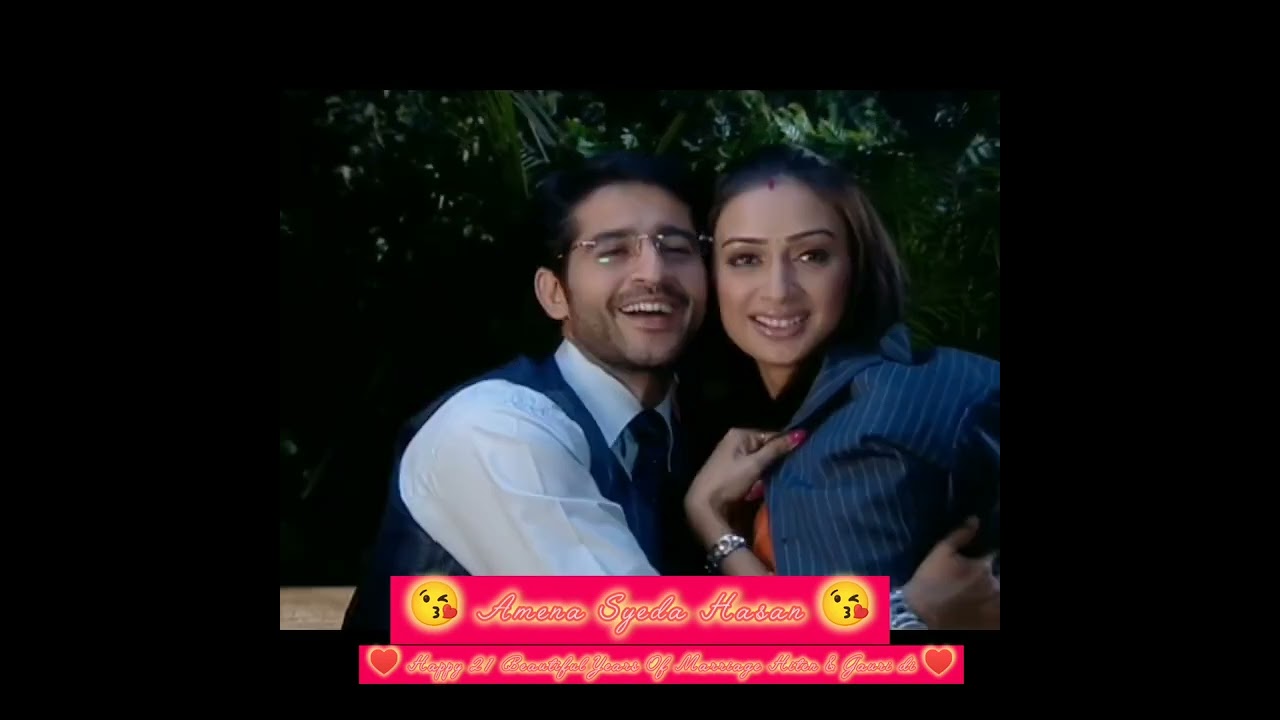 ♥️ Happy 21 Years Of Marriage Hiten & Gauri di ♥️😍🎂🎉🎊🎈💕🤗♥️ - Amena Syeda Hasan