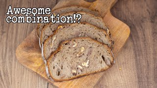 Walnut Rye Sourdough Bread | Recipe for great bread | Foodgeek baking