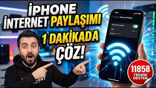 📱 iPhone Kişisel Erişim Noktası Nasıl Açılır? İnternet Paylaşımı Ayarları 2026