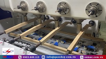 Tại sao Máy Phay CNC 4 Trục 16 Dao 1 Bàn lại được xem là “trợ thủ” đắc lực của ngành nội thất gỗ?
