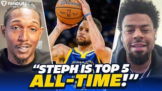 Curry Top 5 All-Time?!? + Steph Curry Hit 105 Shots in a ROW!