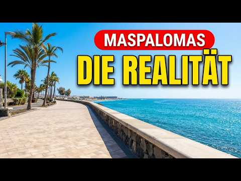 Realität in Maspalomas...heute die große Runde.... Teil 1