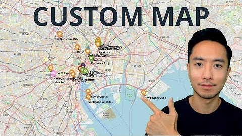 Create Custom Map with Name Labels and View on iPhone or Desktop using Folium Python